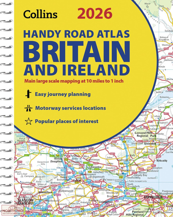 GRANDE-BRETAGNE & IRLANDE | atlas routier Collins