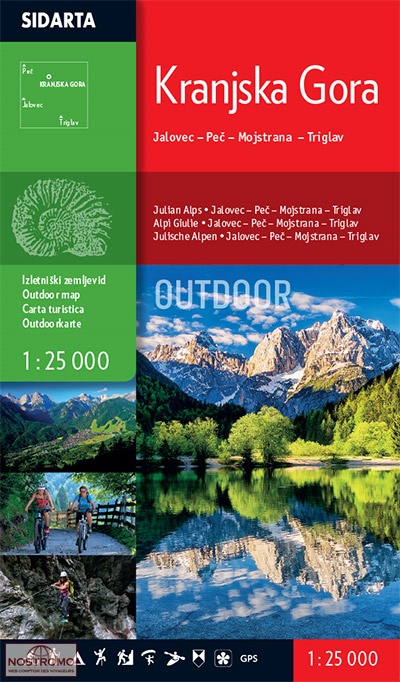 KRANJSKA GORA | Sidarta hiking map