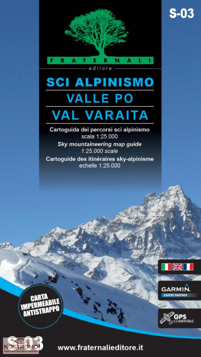 S-03 VALLE PO - VAL VARAITA | Fraternali winter sports map