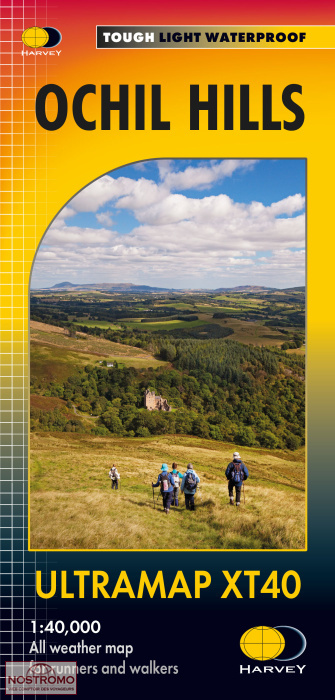 OCHIL HILLS | Harvey hiking map