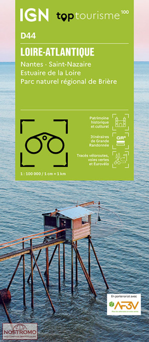 D44 LOIRE-ATLANTIQUE | IGN travel map