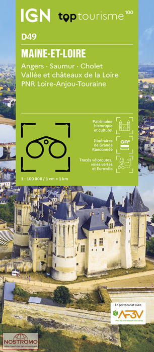 D49 MAINE-ET-LOIRE | IGN travel map