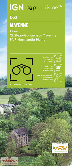 D53 MAYENNE | IGN travel map