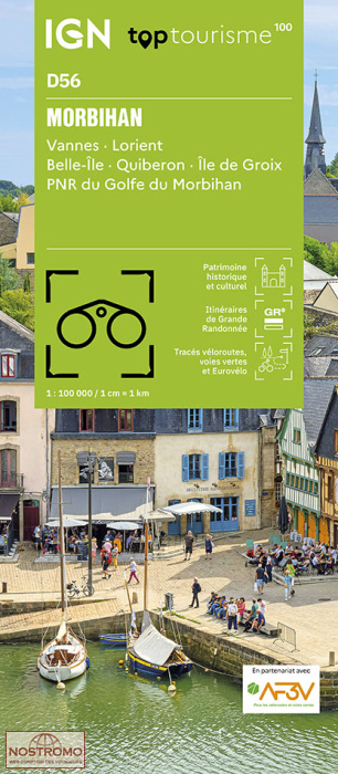 D56 MORBIHAN | IGN travel map
