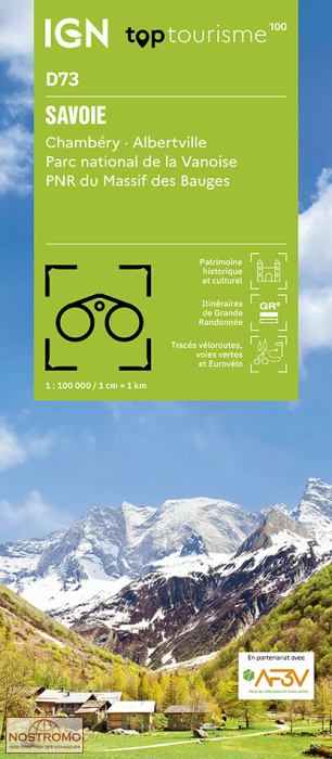 D73 SAVOIE | IGN travel map