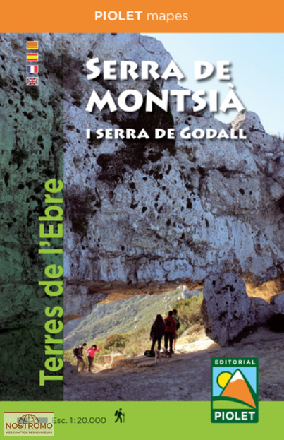 SERRA DE MONTSIÀ I SERRA DE GODALL | Piolet hiking map