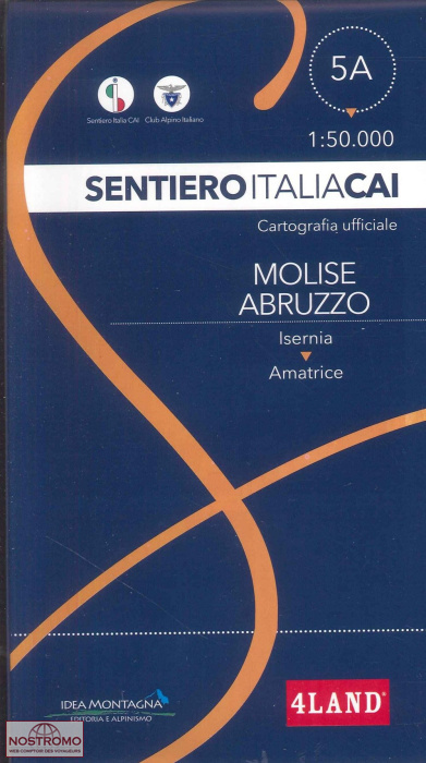 5A MOLISE - ABRUZZO | 4Land hiking map