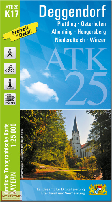 ATK25 - K17 DEGGENDORF | LDBV hiking map