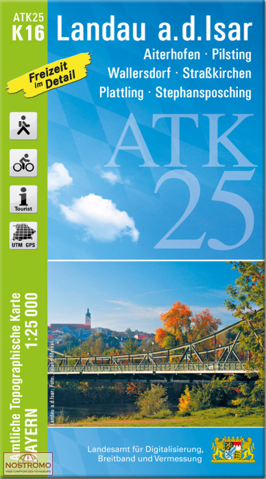ATK25 - K16 LANDAU AN DER ISAR | LDBV hiking map