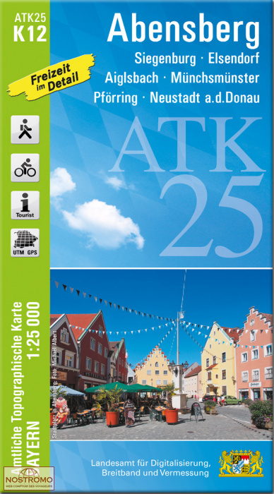ATK25 - K12 ABENSBERG | LDBV hiking map