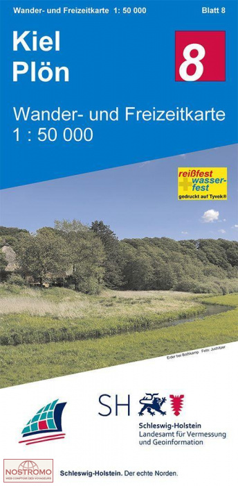 08 KIEL - PLÖN | LVGSH hiking map
