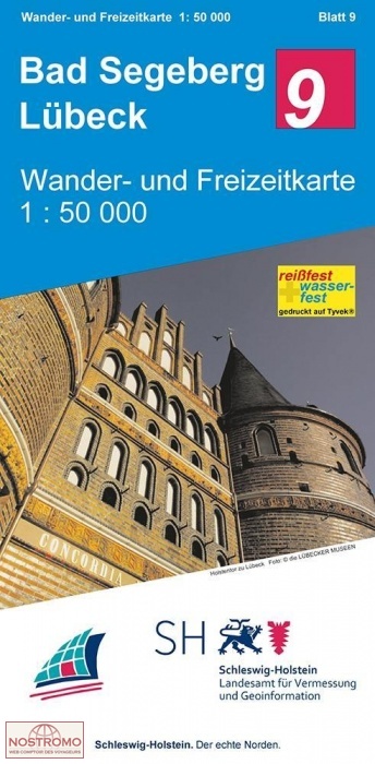 09 BAD SEGEBERG - LÜBECK | LVGSH hiking map