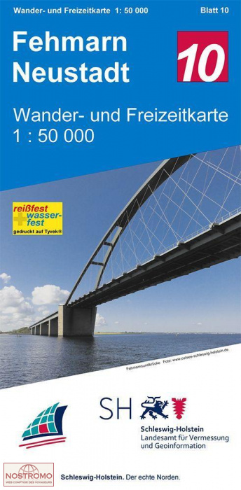 10 FEHMARN - NEUSTADT | LVGSH hiking map