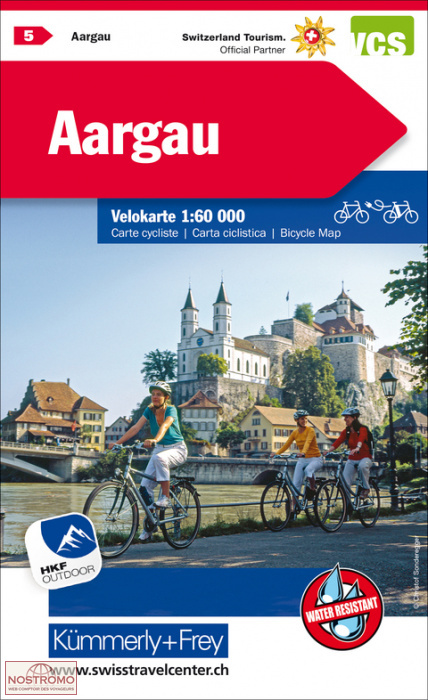 05 AARGAU | Kummerly+Frey cycling map