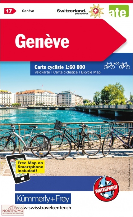 17 GENÈVE | Kummerly+Frey cycling map