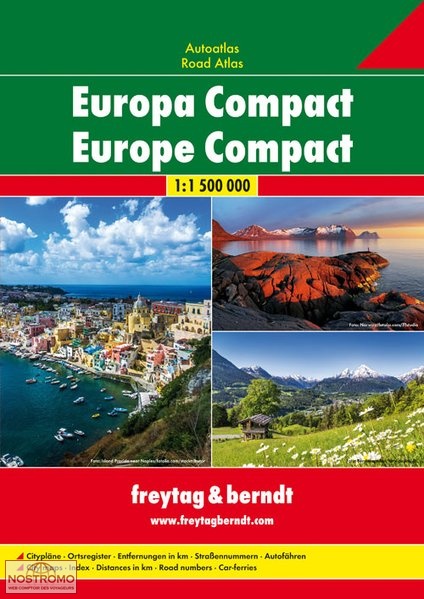 EUROPE COMPACT | atlas routier Freytag & Berndt