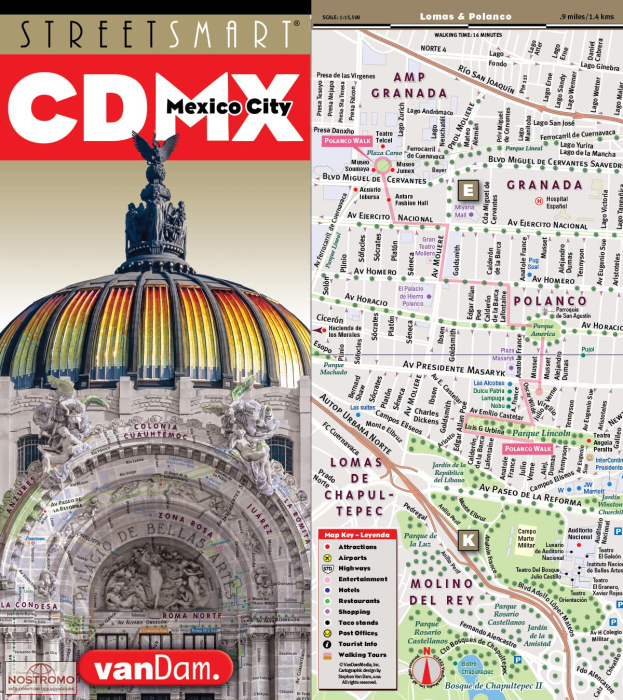 MEXICO CITY | StreetSmart city map