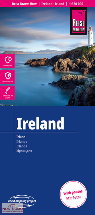 IRLANDE | carte routière Reise Know-How