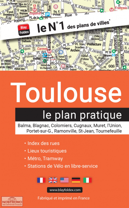TOULOUSE | Blay Foldex street map