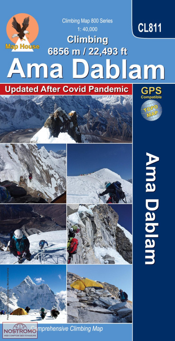 AMA DABLAM - CL 811 | Nepamaps trekking map