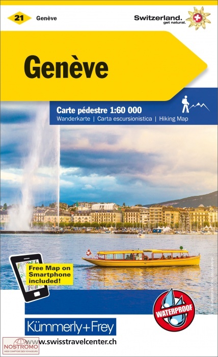 GENÈVE 21 | Kummerly+Frey hiking map
