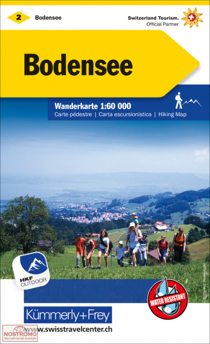 BODENSEE 2 | Kummerly+Frey  hiking map