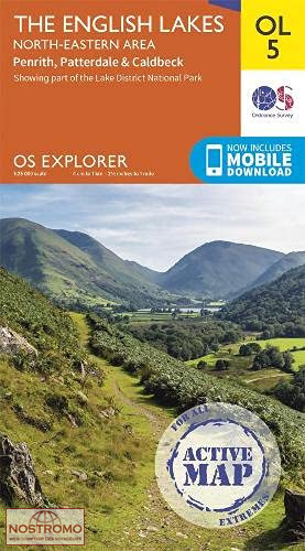 OL05 THE ENGLISH LAKES - NORTH-EASTERN AREA | OS hiking map
