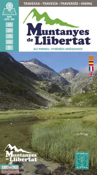 MUNTANYES DE LLIBERTAT | Alpina hiking map