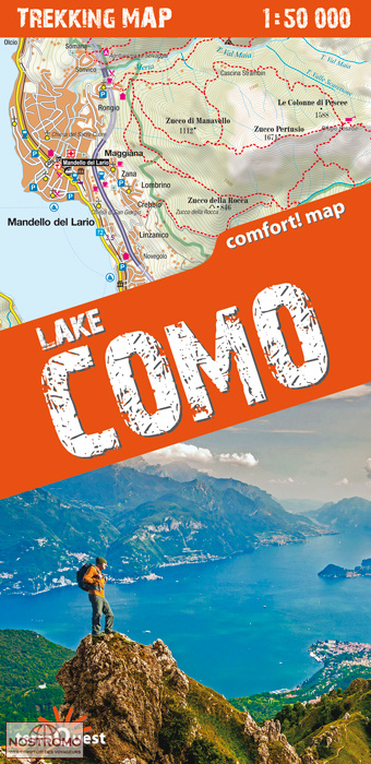 LAC DE CÔME | carte de randonnée Terraquest