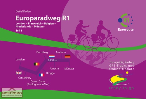 EUROPARADWEG R1 - VOL. 3 : LONDON-MÜNSTER | Detlef Kaden cycling guide