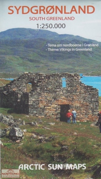 SOUTHERN GREENLAND | Artic Sun hiking map