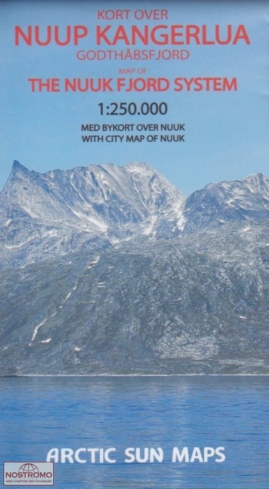 NUUK KANGERLUA | Artic Sun hiking map