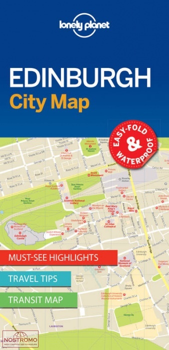 EDINBURGH | Lonely Planet street map