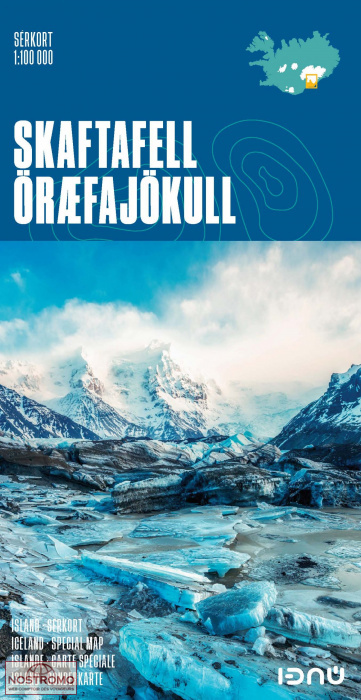 SKAFTAFELL – ÖRÆFAJÖKULL 6 | carte touristique Ferdakort