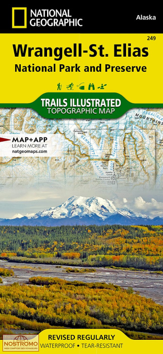 WRANGELL-ST. ELIAS | National Geographic hiking map