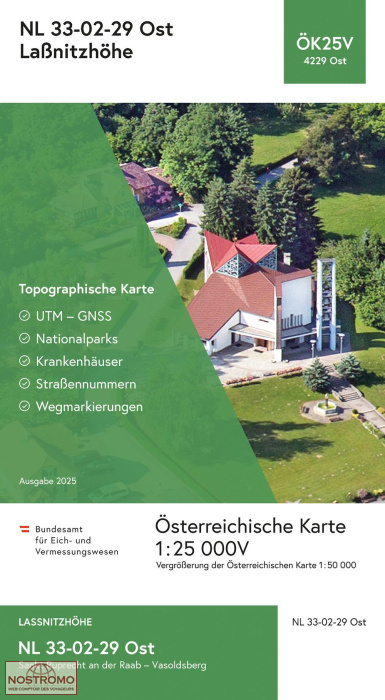 4229-OST LASSNITZHÖHE | BEV topographical map