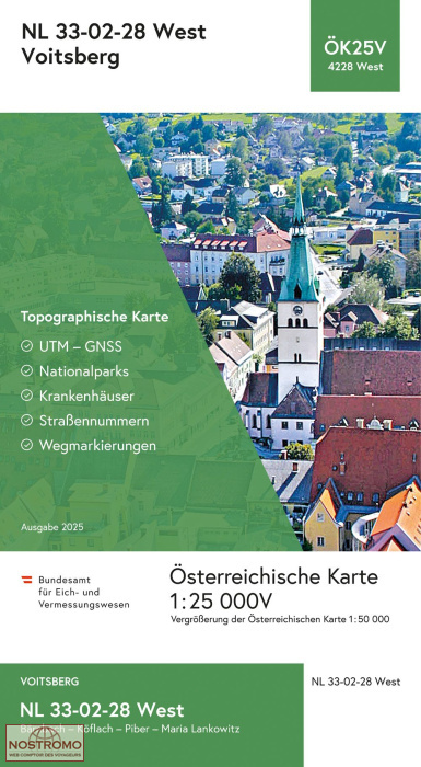 4228-WEST VOITSBERG | BEV topographical map