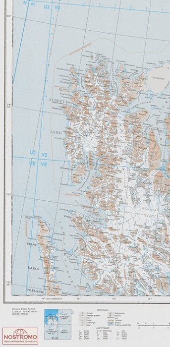 3 SPITSBERGEN NORTH | Norsk Polarinstitutt topographical map