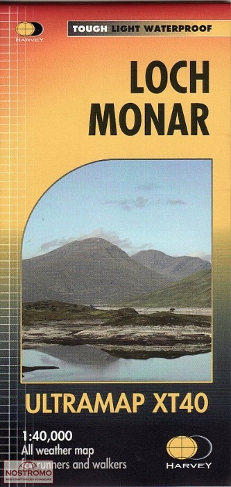 LOCH MONAR | Harvey hiking map