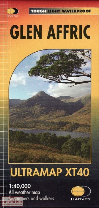GLEN AFFRIC | Harvey hiking map