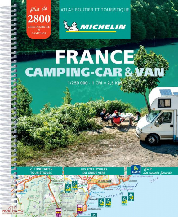 FRANCE CAMPING-CAR & VAN | atlas touristique Michelin