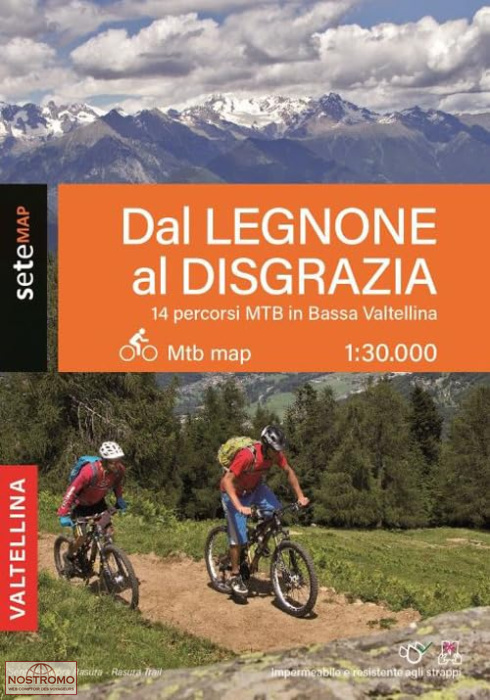 DAL LEGNONE AL DISGRAZIA | carte de VTT Sete Map