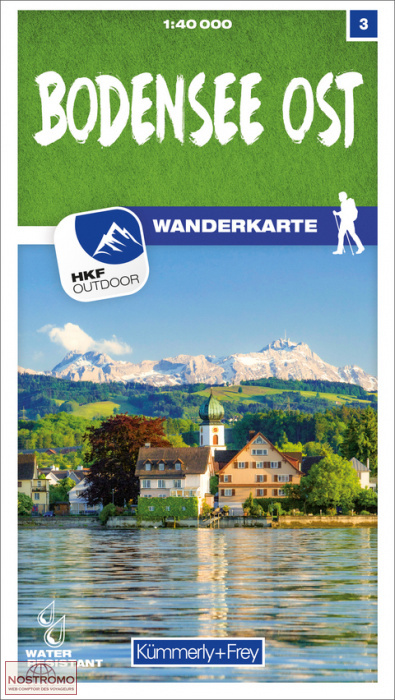 BODENSEE OST - 03 | Kummerly+Frey hiking map