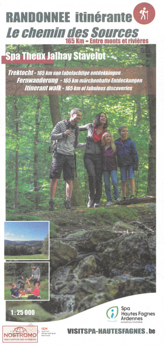 LE CHEMIN DES SOURCES | NGI/IGN hiking map