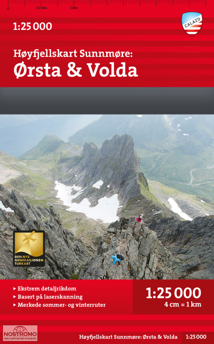 ØRSTA & VOLDA | Calazo hiking map