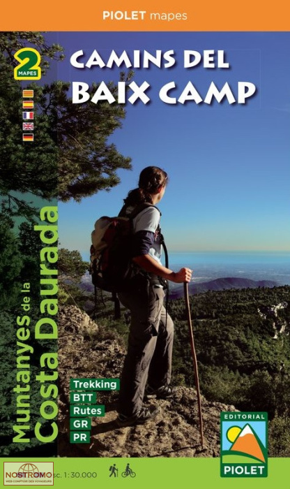 CAMINS DEL BAIX CAMP | Piolet hiking maps