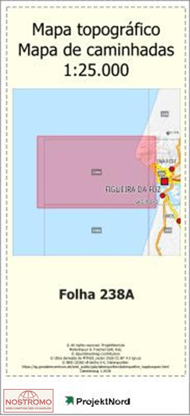 238A VAIS (FIGUEIRA DA FOZ) | carte topographique Projektnord
