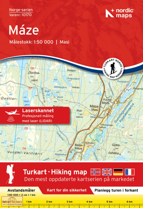 10170 MAZE | carte topographique Nordic Maps