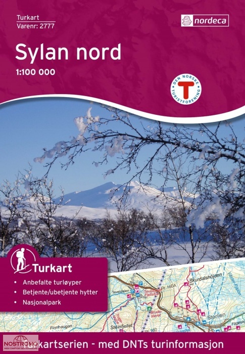 2777 SYLAN NORD | carte de randonnée Nordeca
