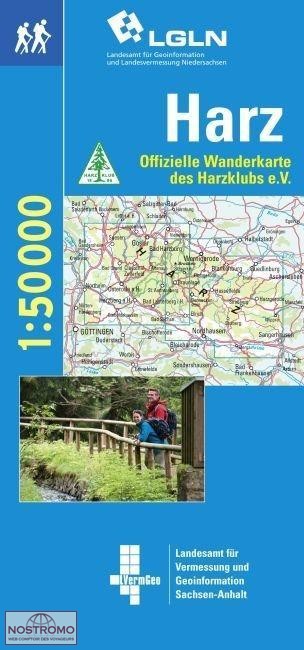 WL18 HARZ | carte de randonnée LGLN